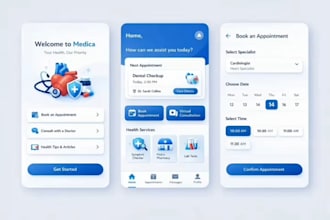 develop telemedicine app, medical app, doctor appointment booking mobile app