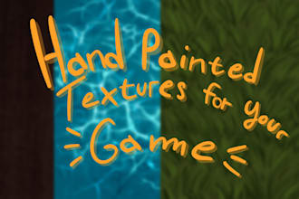 hand paint textures for your game