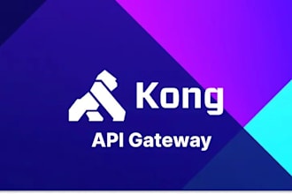 set up kong API gateway to manage and expose your backend apis