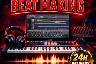 create custom instrumental beat remake instrumental beat and music production