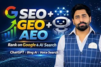 provide SEO GEO and aeo optimization for ai search rankings