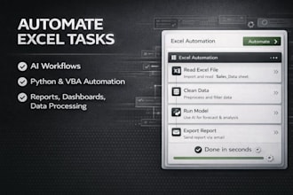 build custom excel automation with vba and python