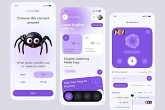 do ai kids language learning app, ai elearning app, ai tutorial app, course app