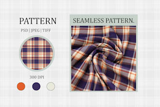 seamless checkered pattern design