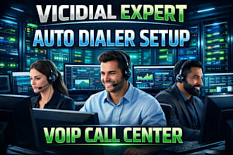 setup vicidial asterisk voip call center system