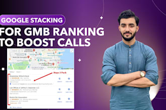 do google stacking for gmb ranking in 3 map pack