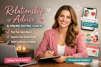 provide relationship guidance and online dating coaching