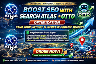 boost SEO with search atlas otto ai optimization rank website increase organic