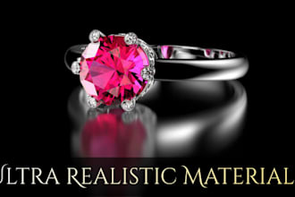 create photorealistic 3d jewelry renders for ecommerce