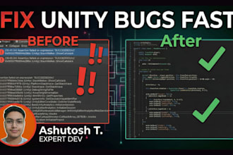 fix unity cs bugs really quick, debug and optimize your game