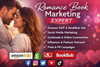 do romance book marketing ebook promotion amazon kindle promotion