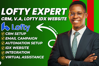 build lofty idx website, lofty crm, lofty automation, lofty smart plan, workflow