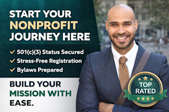 register nonprofit 501c3 tax exempt, ein, form 1023ez and bylaws