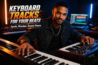 provide professional piano recording and midi keyboard tracks