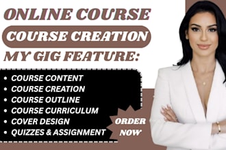 create online course content, course creation teachable udemy video cours