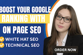 do onpage SEO service for wordpress wix shopify squarespace