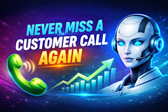 make an intelligent ai voice agent to answer your business calls