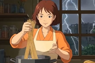 do 2d anime episode music video animation video, anime japanese character design