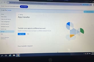 develop google console developer account and publish app