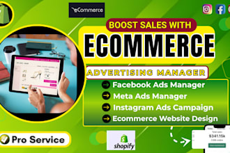 promote and manage instagram ads, meta ads manager for ecommerce website