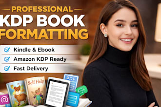 do KDP formatting, kindle book formatting and ebook formatting