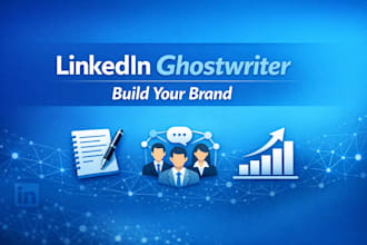 provide linkedin ghost writer content services
