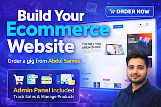 create ecommerce website for you business