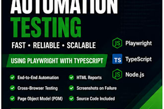 automate website testing using playwright and typescript