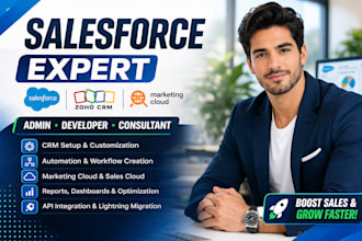 be salesforce administrator salesforce developer consultant crm automation cloud