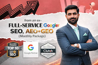 do monthly full SEO,GEO and aeo packages