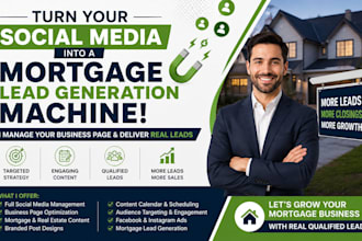 turn your social media into mortgage lead generation machine manage business pag