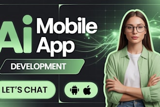 develop ai mobile app flutter ios android app developer