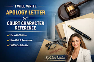 write heart winning apology letter court character for case complaint or lawsuit