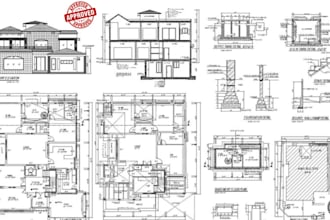 design architectural floor plans sections elevations mep hvac drawings