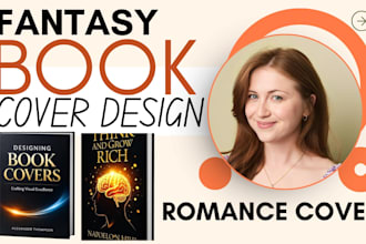 design nsfw, fiction, sci fi dark fantasy romance book cover KDP cover letter