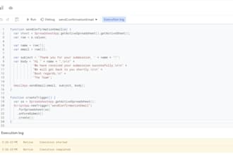 automate your google sheets with apps script