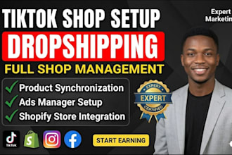 setup and sync tiktok shop with shopify for automated sales