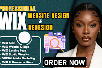 build, design or redesign wix website, wix studio website migrate wix to shopify