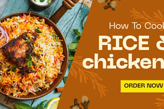 teach you how to cook rice and chickens