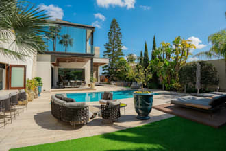 renovate modern apartment exterior, backyard design, rooftop terrace rendering