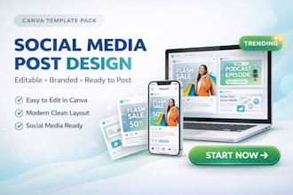 design canva social media templates canva posts social media post design