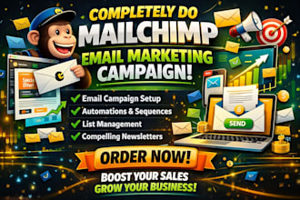 completely do mailchimp email marketing campaign