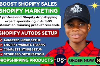 use auto ds to dropship shopify winning products shopify SEO shopify marketing