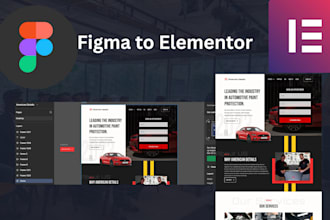 convert figma to elementor or bricks pixel perfect wordpress website fast