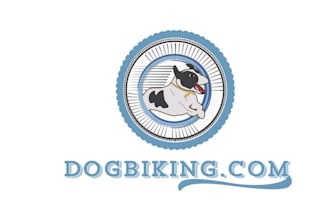 create a simple new logo for an awesome dog biking business