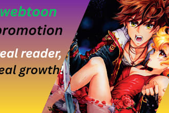 boost webtoon promotion comic cover tapas webcomic visibility