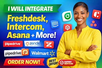 freshdesk intercom integrate asana copper pipedrive magneto 2 walmart zendesk