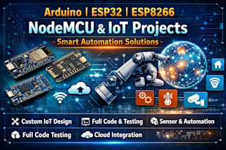 arduino program, esp32, esp8266, nodemcu iot projects, stm32, embedded system