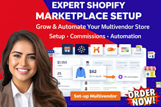setup shopify marketplace connect cedcommerce koongo webkul garnet multi vendor