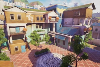 build custom realistic roblox map as roblox builder in blender or roblox studio